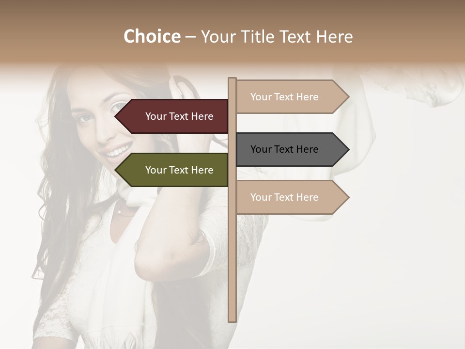 Hair Positive Gloss PowerPoint Template