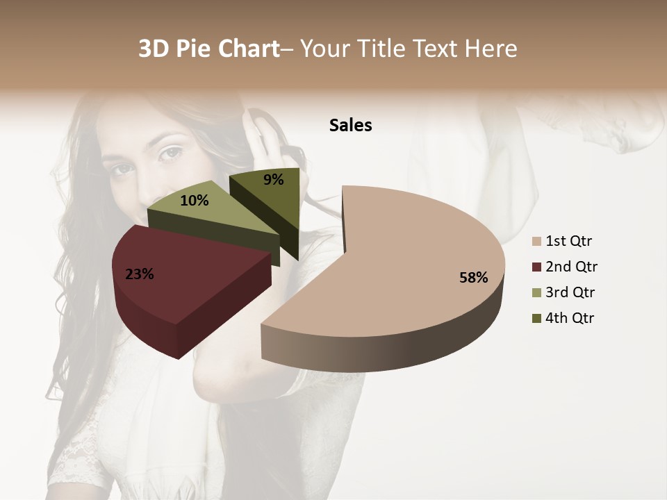 Hair Positive Gloss PowerPoint Template