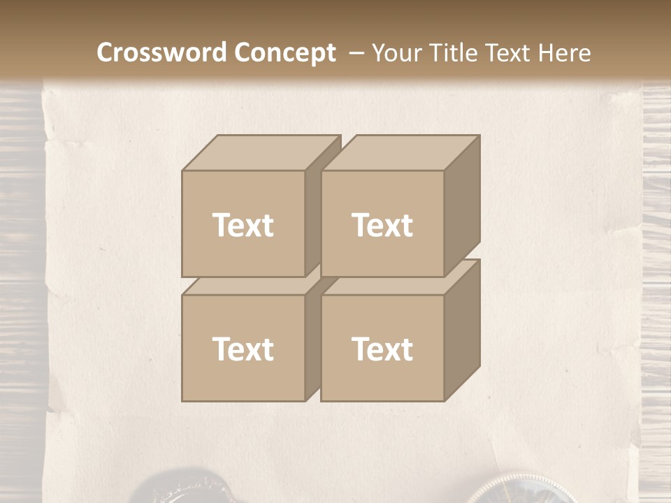 Frame Ship Drawing PowerPoint Template