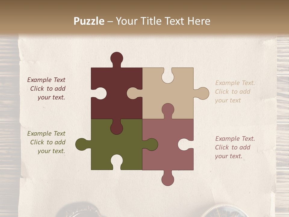 Frame Ship Drawing PowerPoint Template