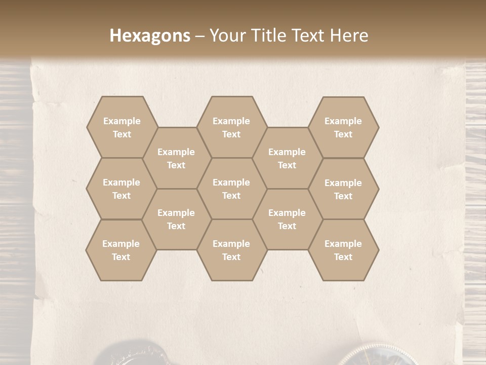 Frame Ship Drawing PowerPoint Template
