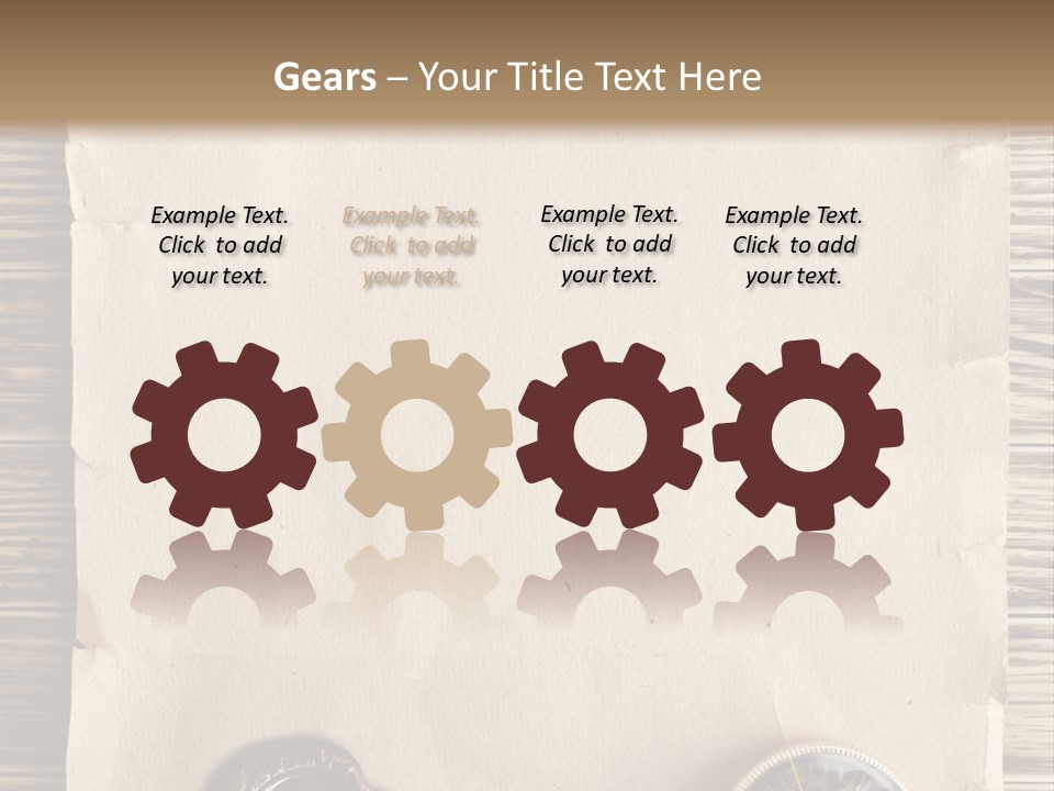 Frame Ship Drawing PowerPoint Template