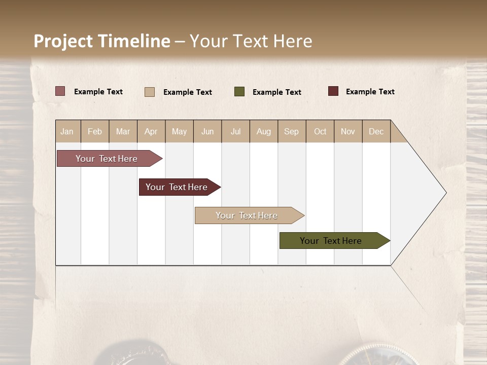 Frame Ship Drawing PowerPoint Template