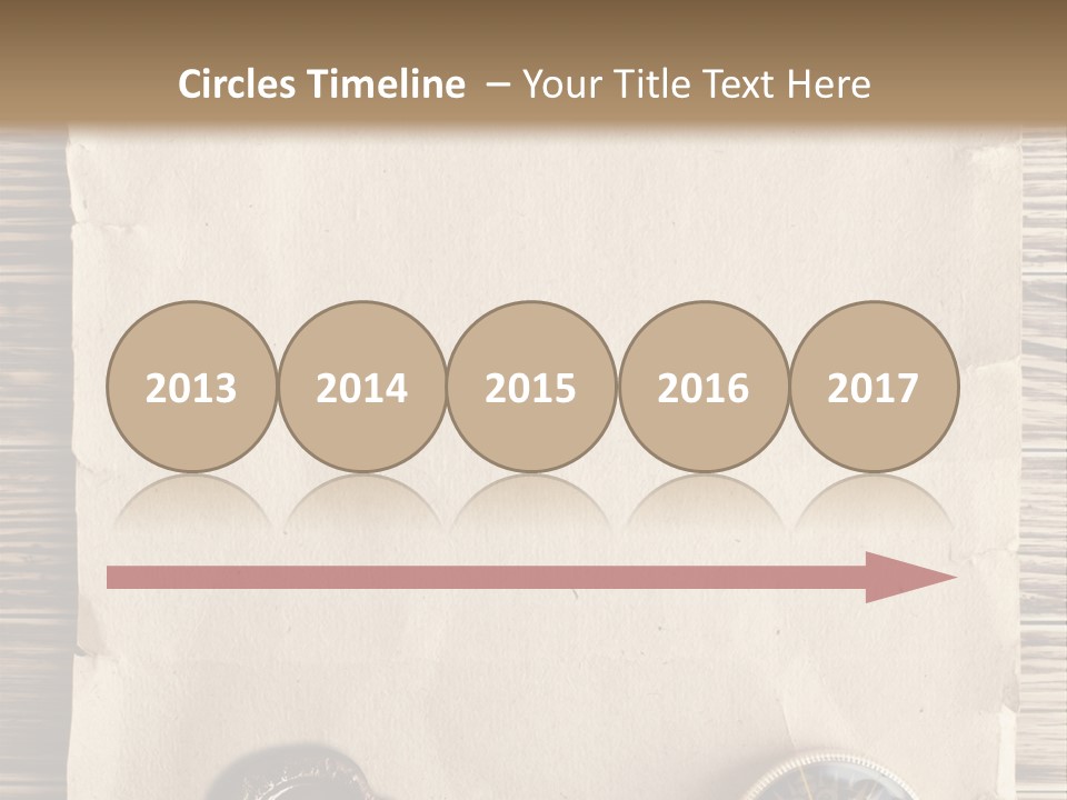 Frame Ship Drawing PowerPoint Template