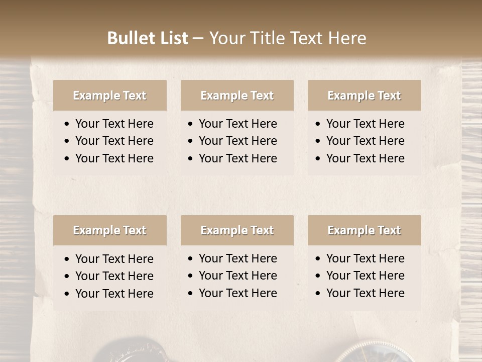 Frame Ship Drawing PowerPoint Template
