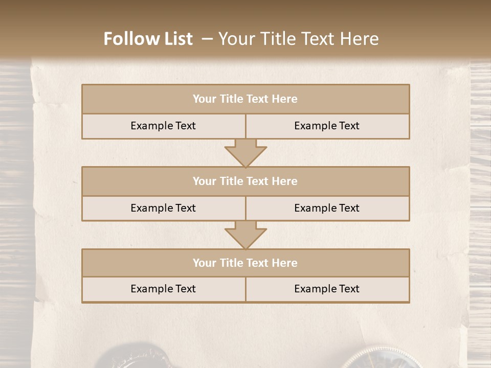 Frame Ship Drawing PowerPoint Template