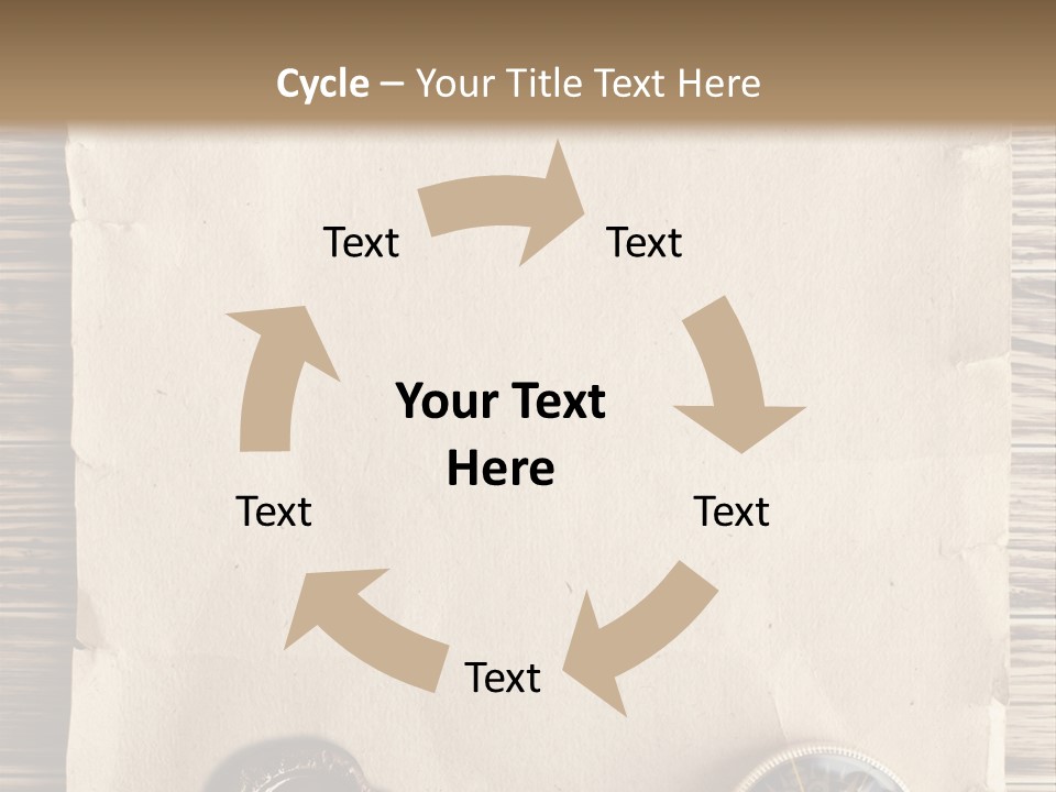 Frame Ship Drawing PowerPoint Template