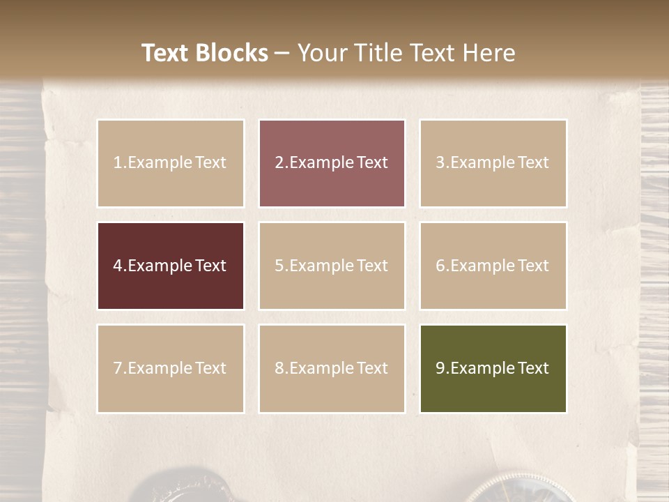 Frame Ship Drawing PowerPoint Template