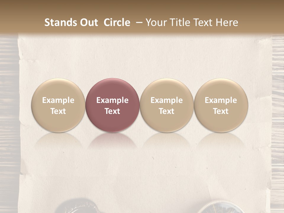 Frame Ship Drawing PowerPoint Template