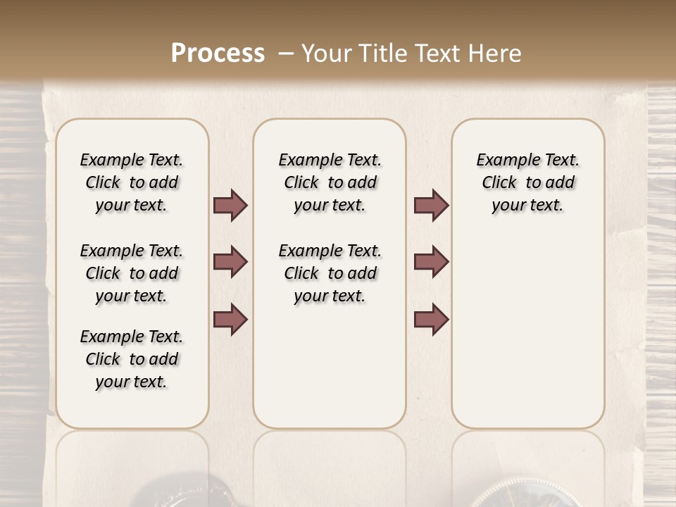 Frame Ship Drawing PowerPoint Template