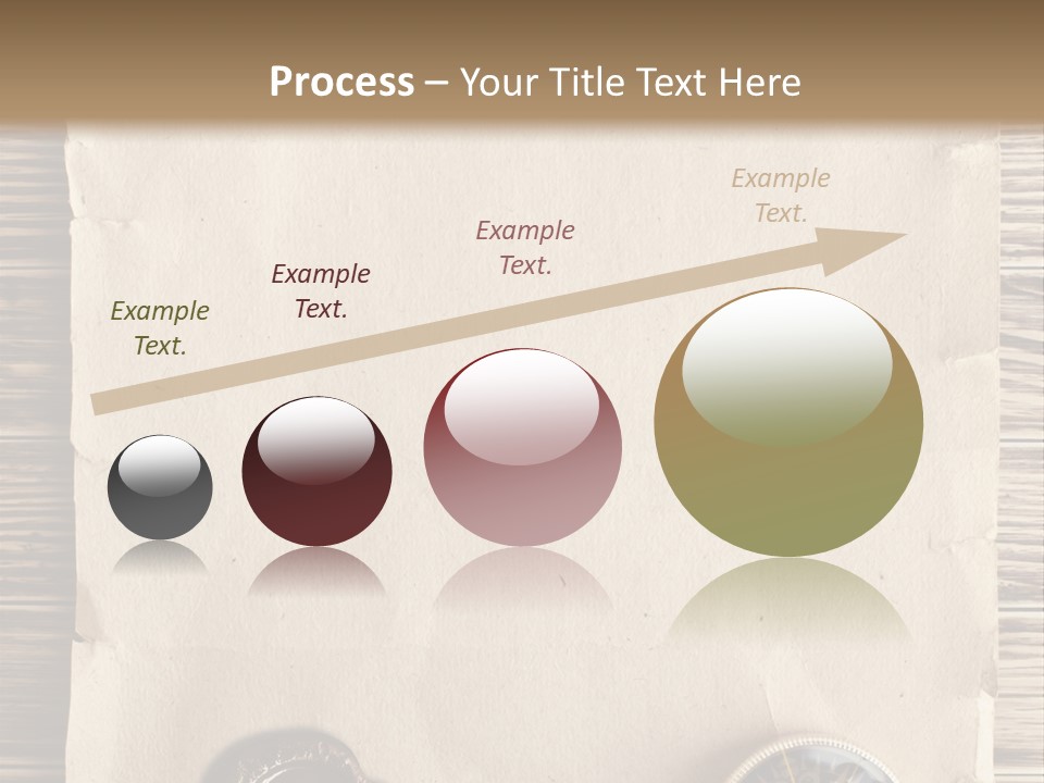 Frame Ship Drawing PowerPoint Template