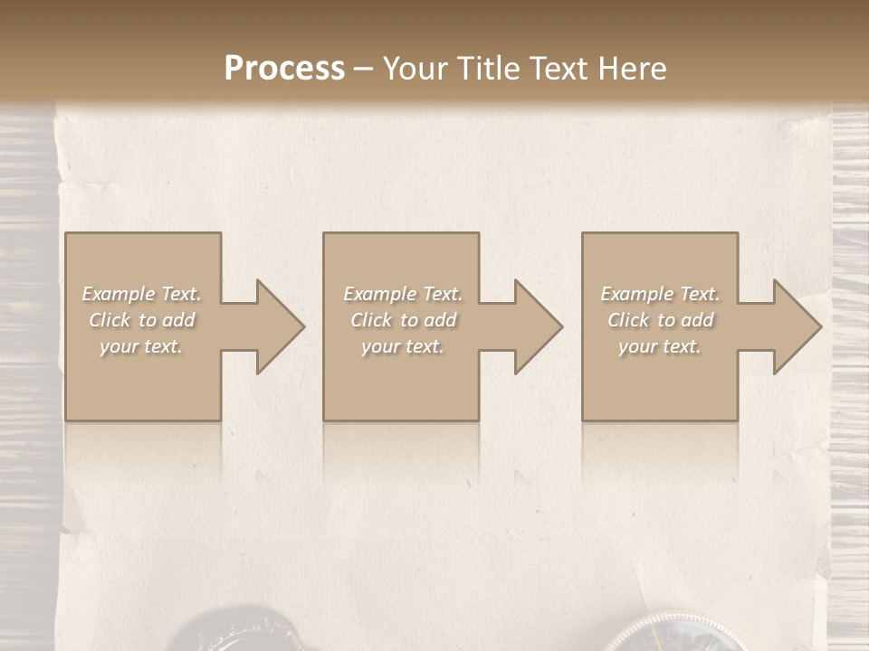 Frame Ship Drawing PowerPoint Template