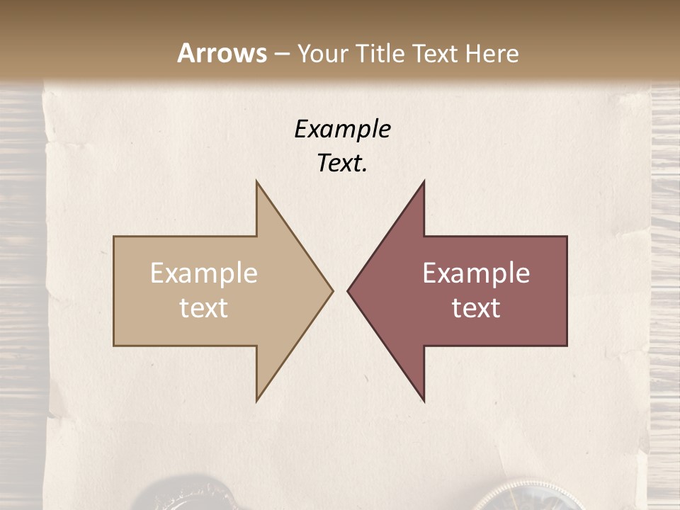 Frame Ship Drawing PowerPoint Template