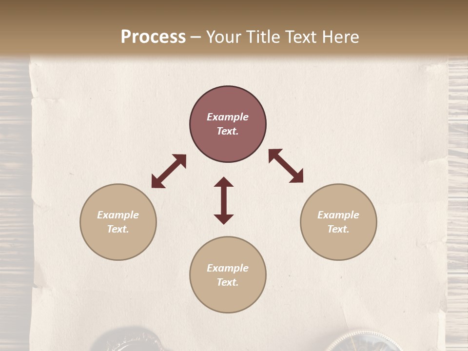 Frame Ship Drawing PowerPoint Template