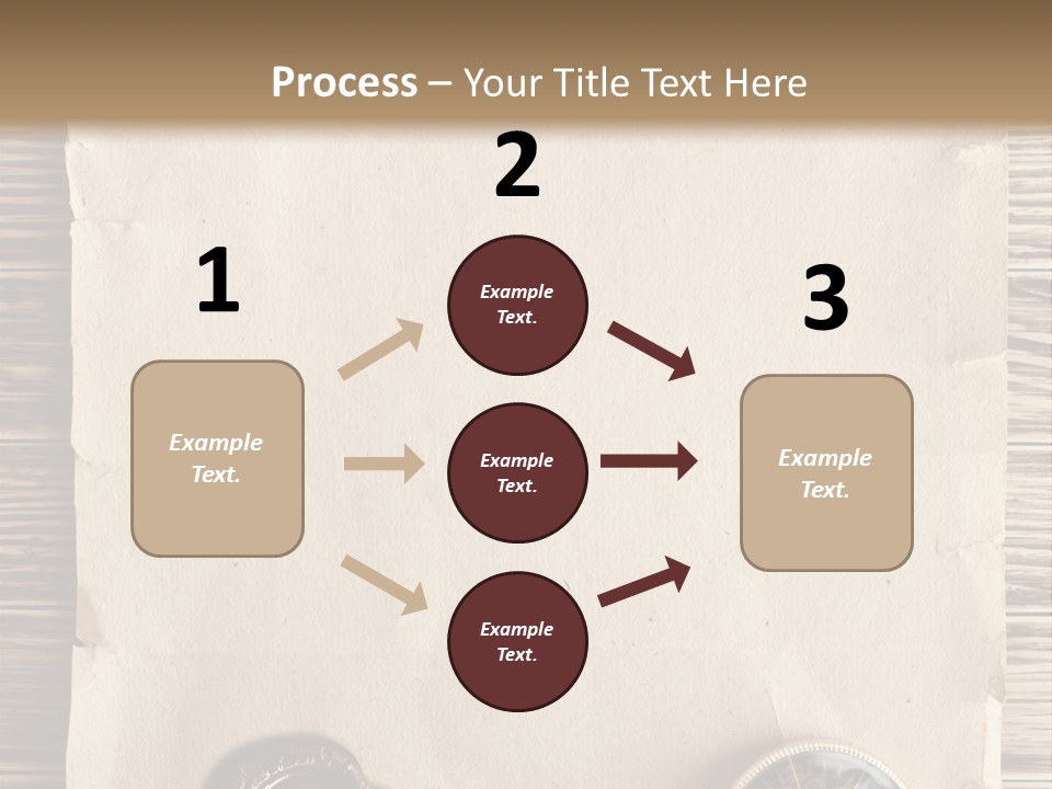 Frame Ship Drawing PowerPoint Template