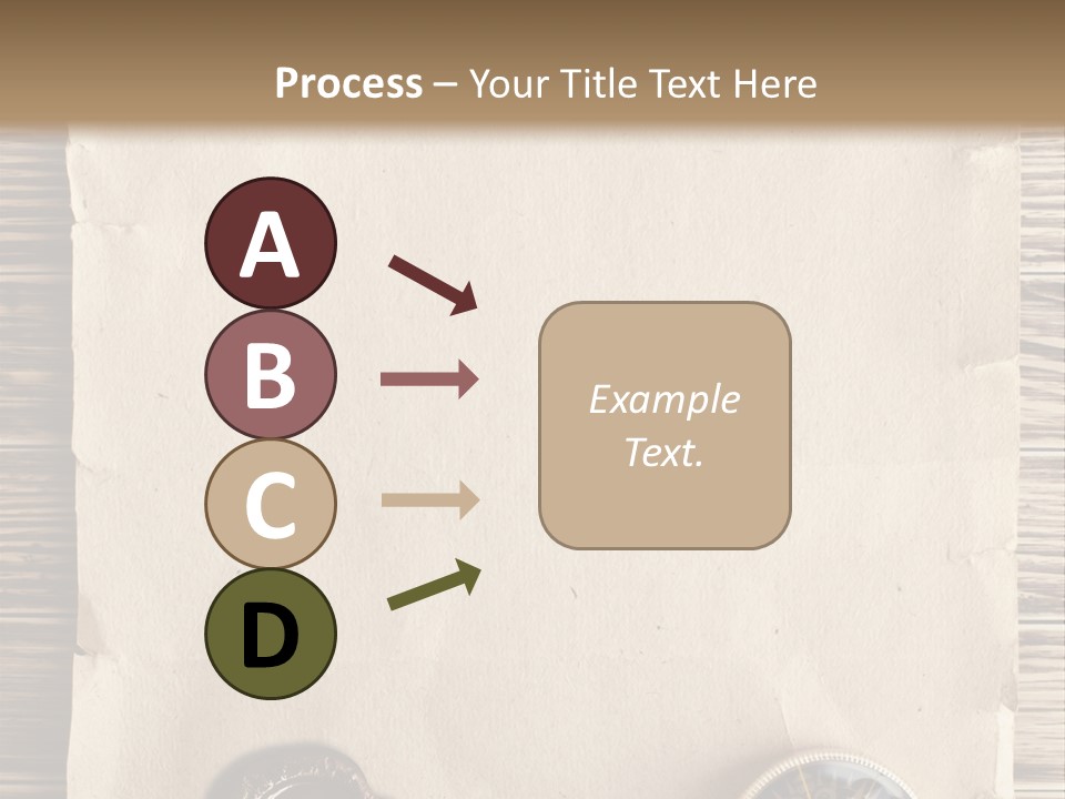Frame Ship Drawing PowerPoint Template