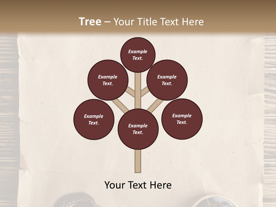 Frame Ship Drawing PowerPoint Template