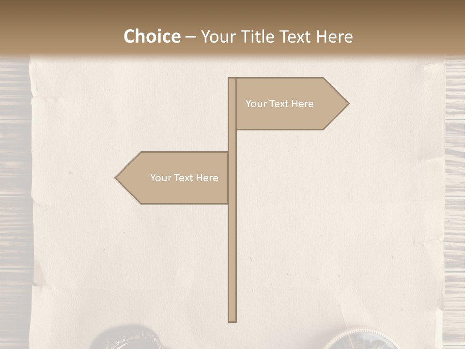 Frame Ship Drawing PowerPoint Template