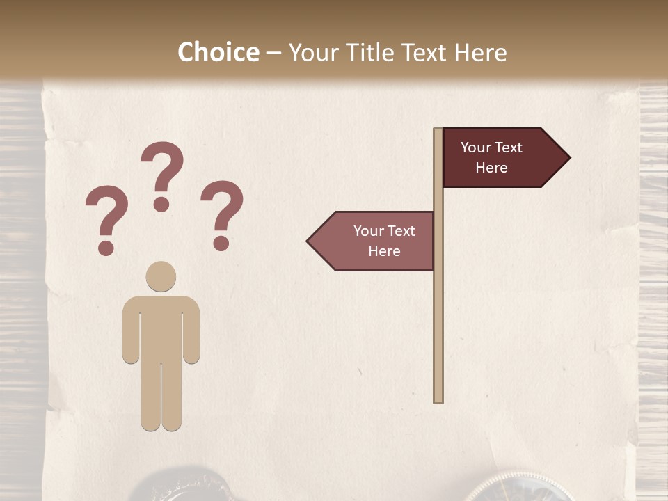 Frame Ship Drawing PowerPoint Template