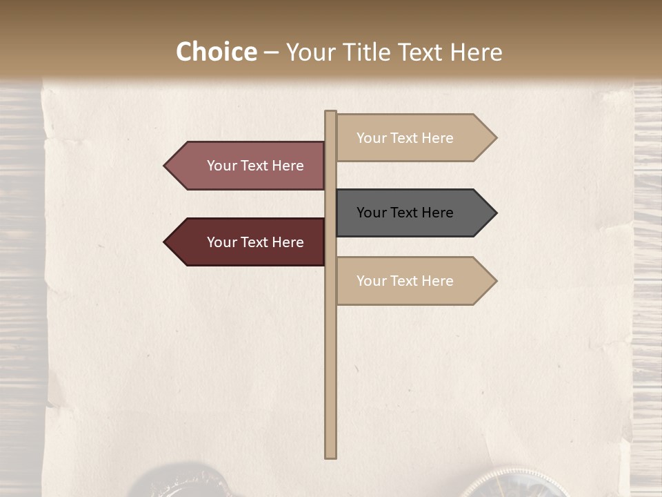 Frame Ship Drawing PowerPoint Template