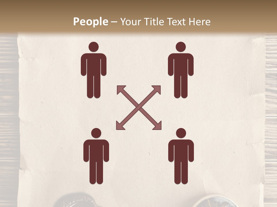 Frame Ship Drawing PowerPoint Template