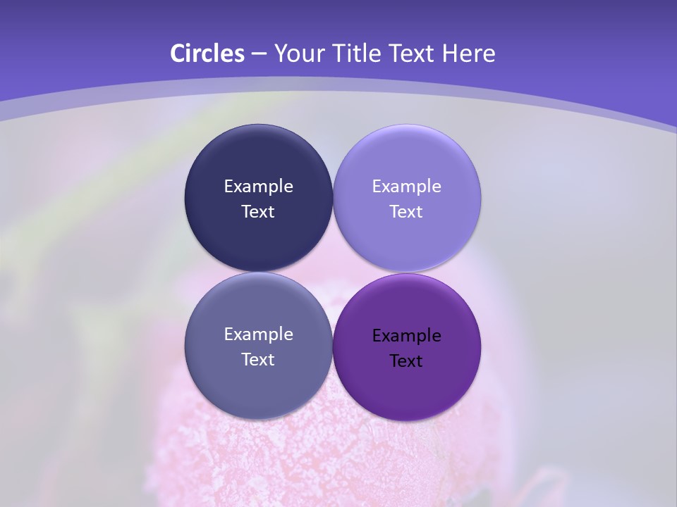 Selective Green Cold PowerPoint Template