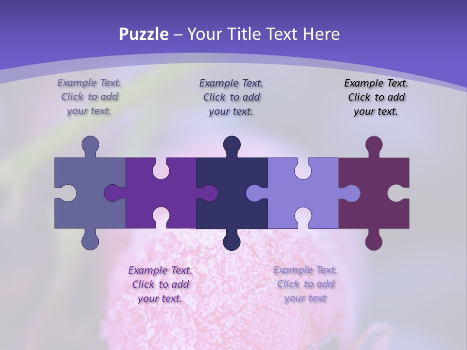 Selective Green Cold PowerPoint Template