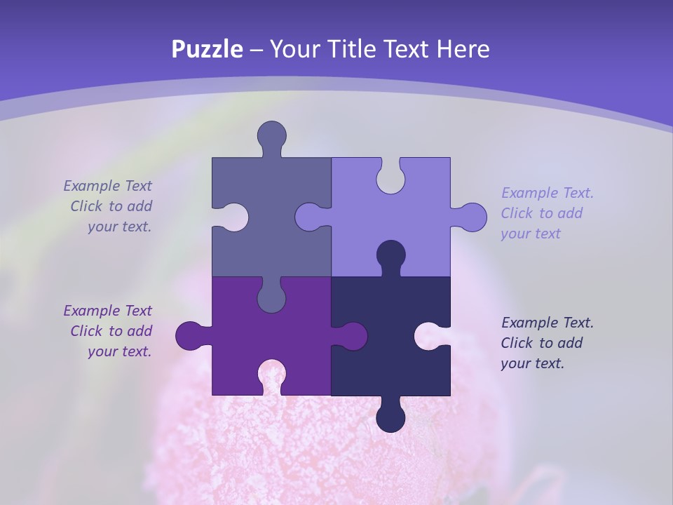 Selective Green Cold PowerPoint Template