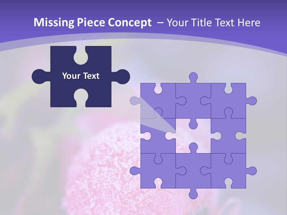 Selective Green Cold PowerPoint Template