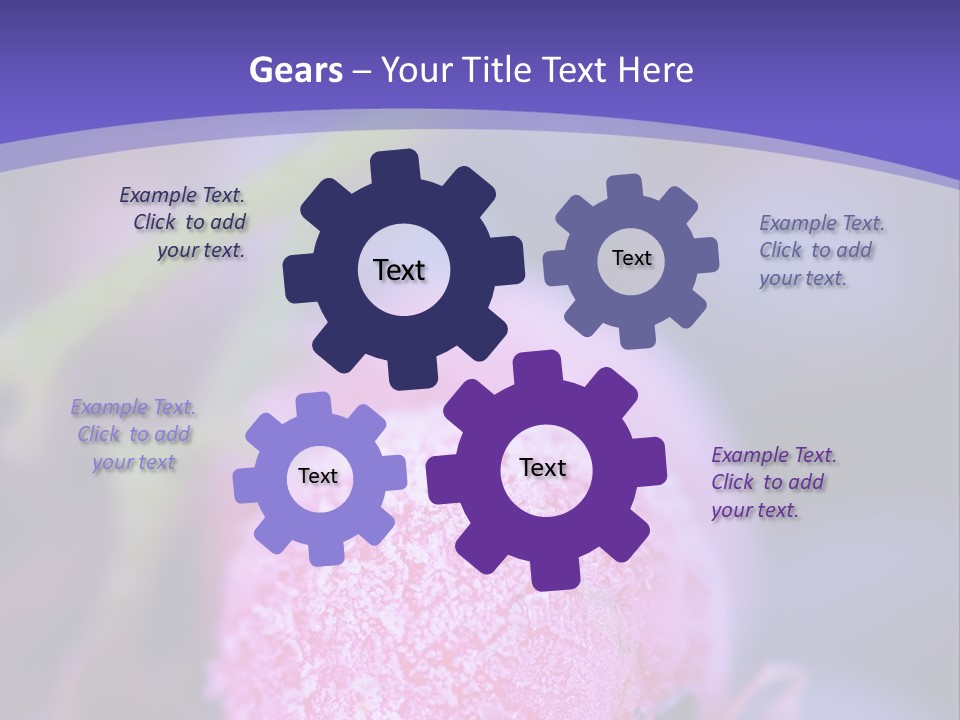 Selective Green Cold PowerPoint Template