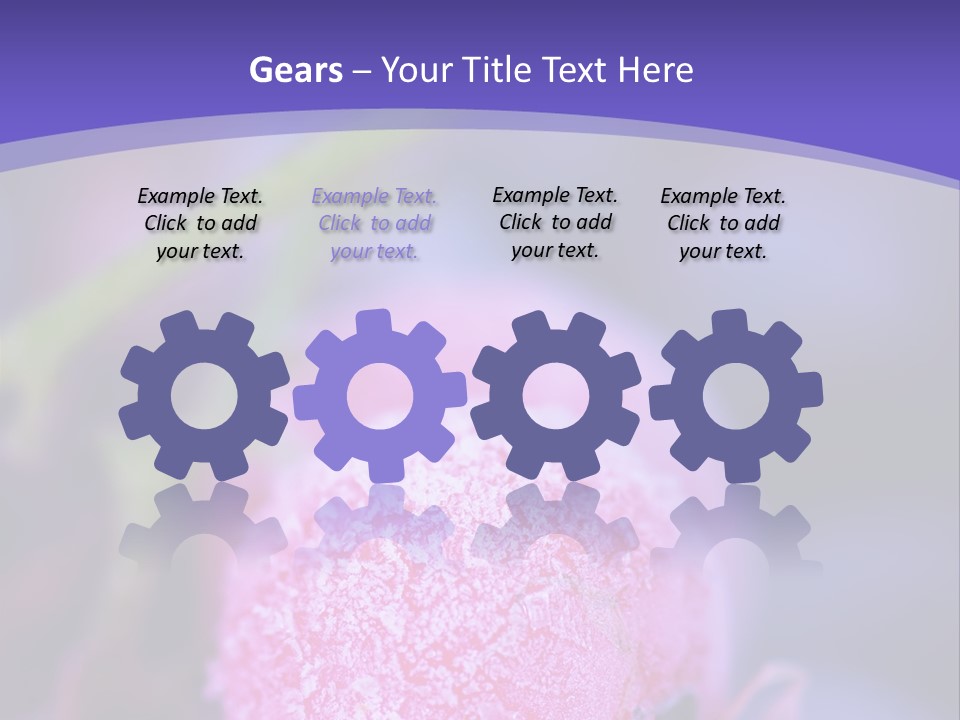 Selective Green Cold PowerPoint Template