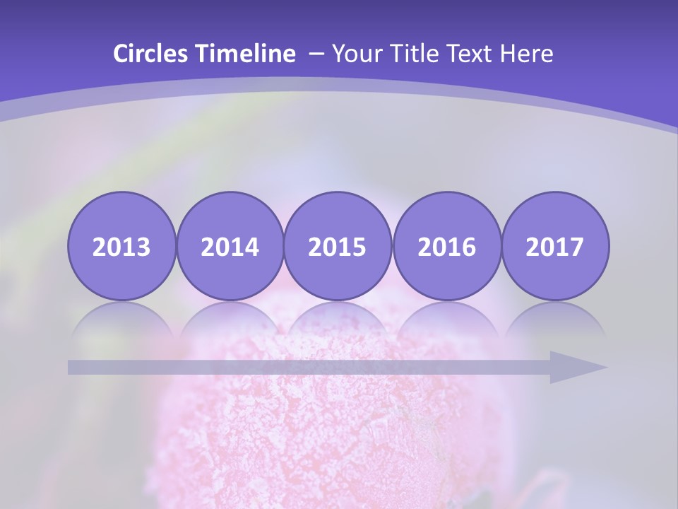 Selective Green Cold PowerPoint Template