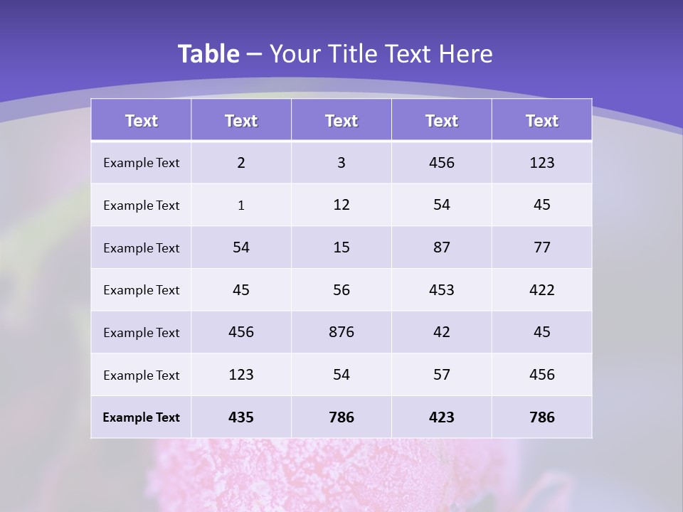 Selective Green Cold PowerPoint Template