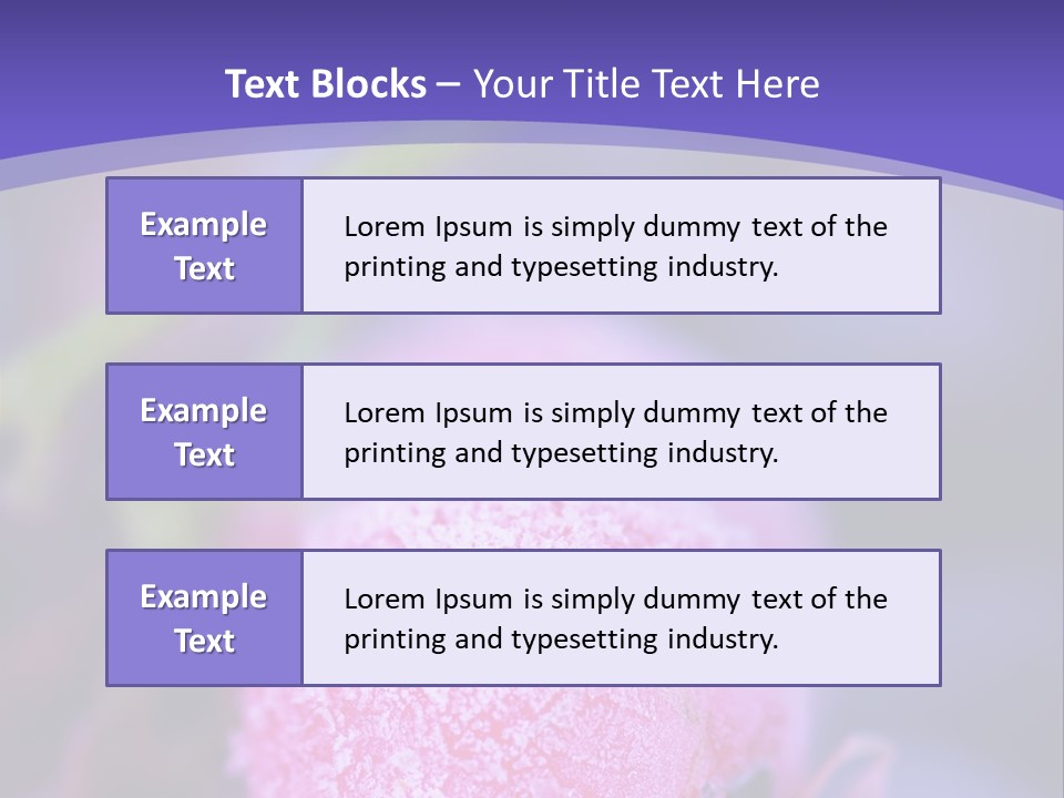 Selective Green Cold PowerPoint Template