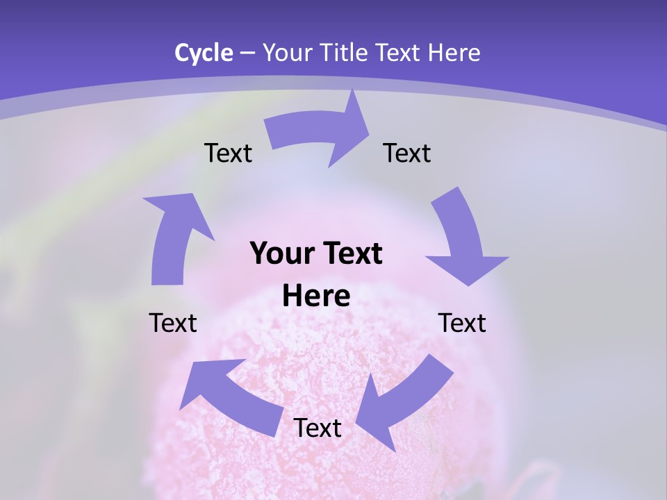 Selective Green Cold PowerPoint Template