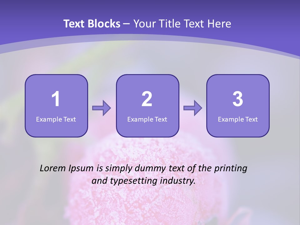 Selective Green Cold PowerPoint Template
