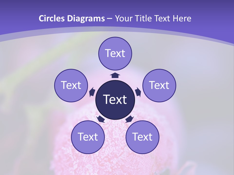 Selective Green Cold PowerPoint Template