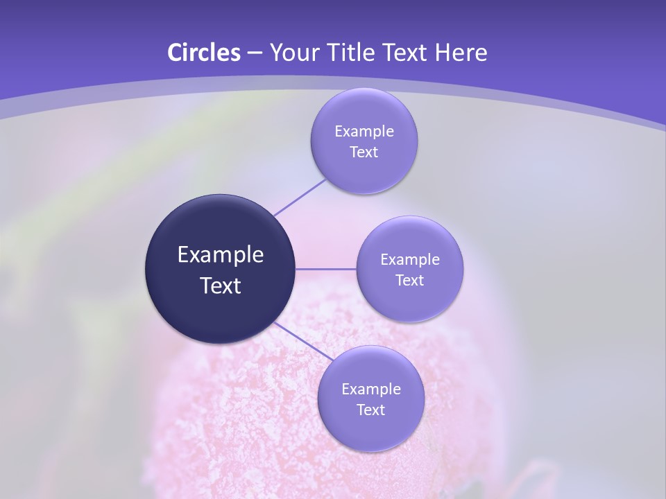 Selective Green Cold PowerPoint Template