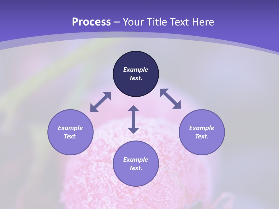 Selective Green Cold PowerPoint Template