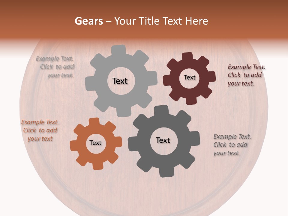 Old Cuttingboard Retro PowerPoint Template