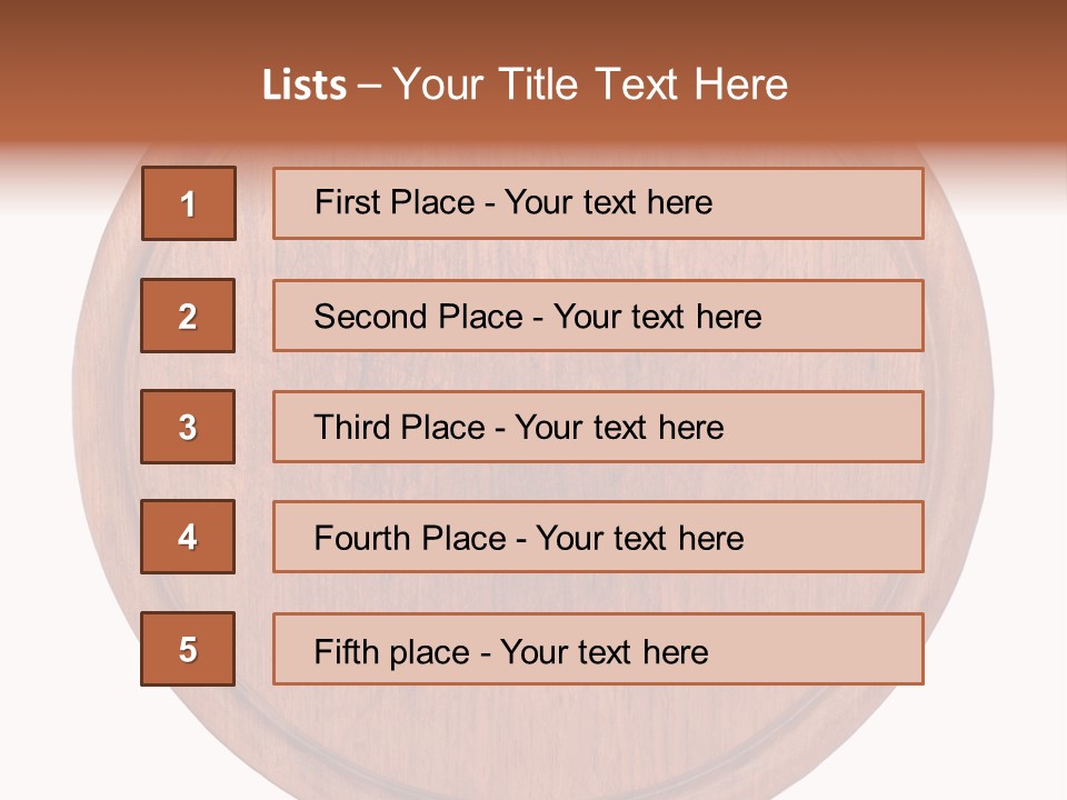 Old Cuttingboard Retro PowerPoint Template
