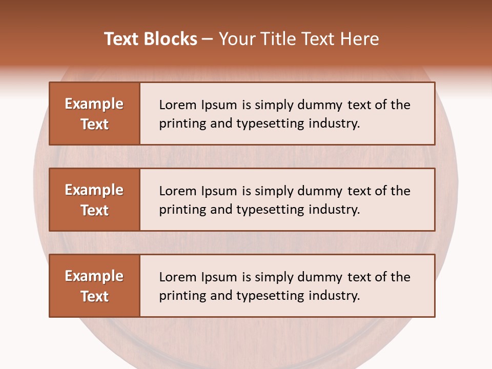 Old Cuttingboard Retro PowerPoint Template