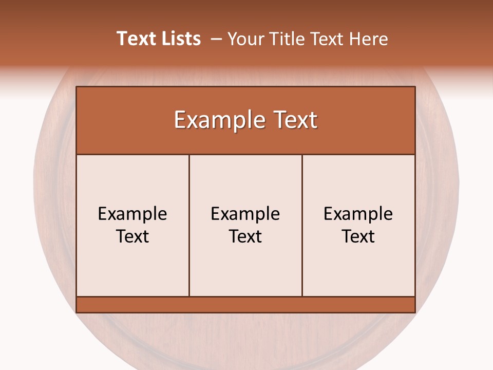 Old Cuttingboard Retro PowerPoint Template