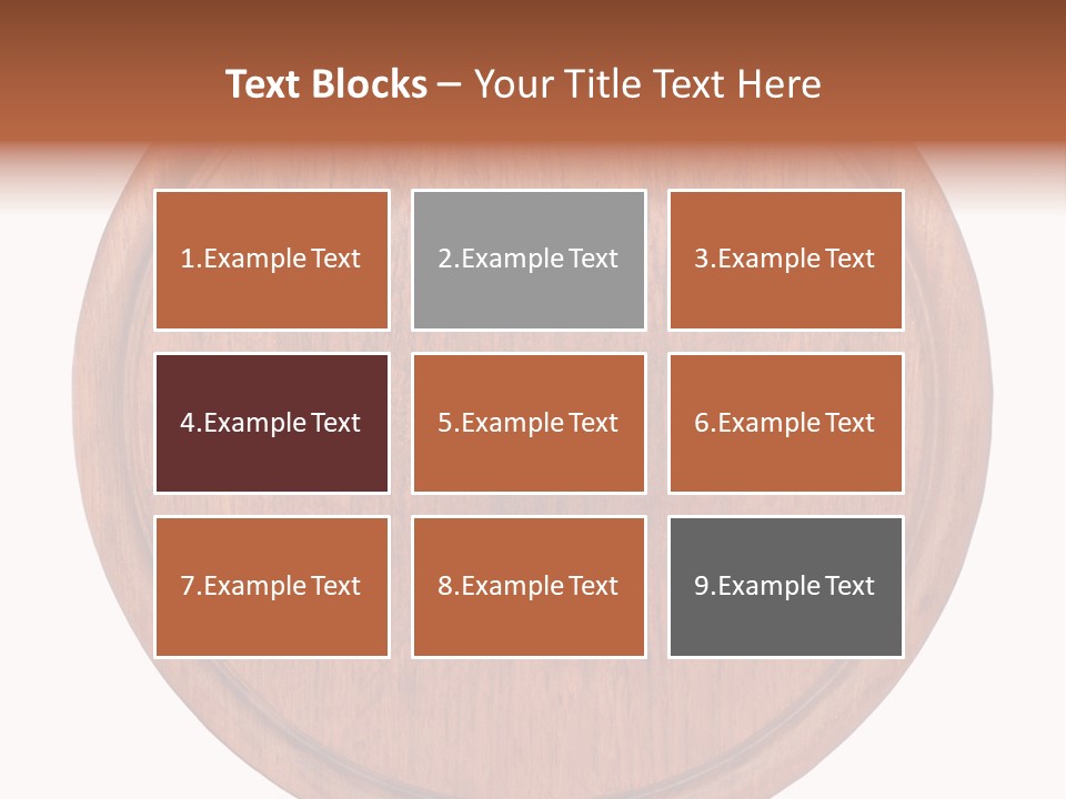 Old Cuttingboard Retro PowerPoint Template