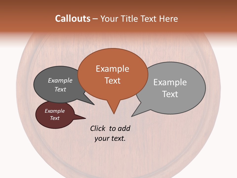 Old Cuttingboard Retro PowerPoint Template