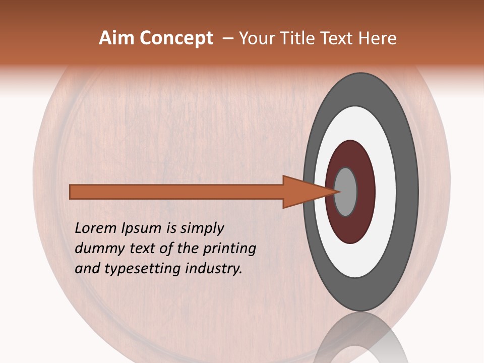 Old Cuttingboard Retro PowerPoint Template