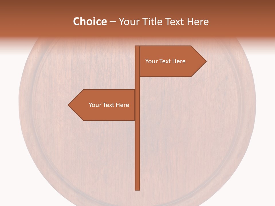 Old Cuttingboard Retro PowerPoint Template