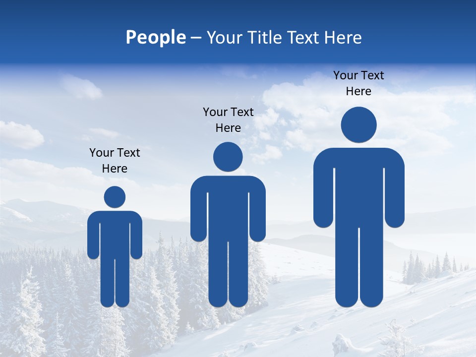 Flora Tree Hoarfrost PowerPoint Template