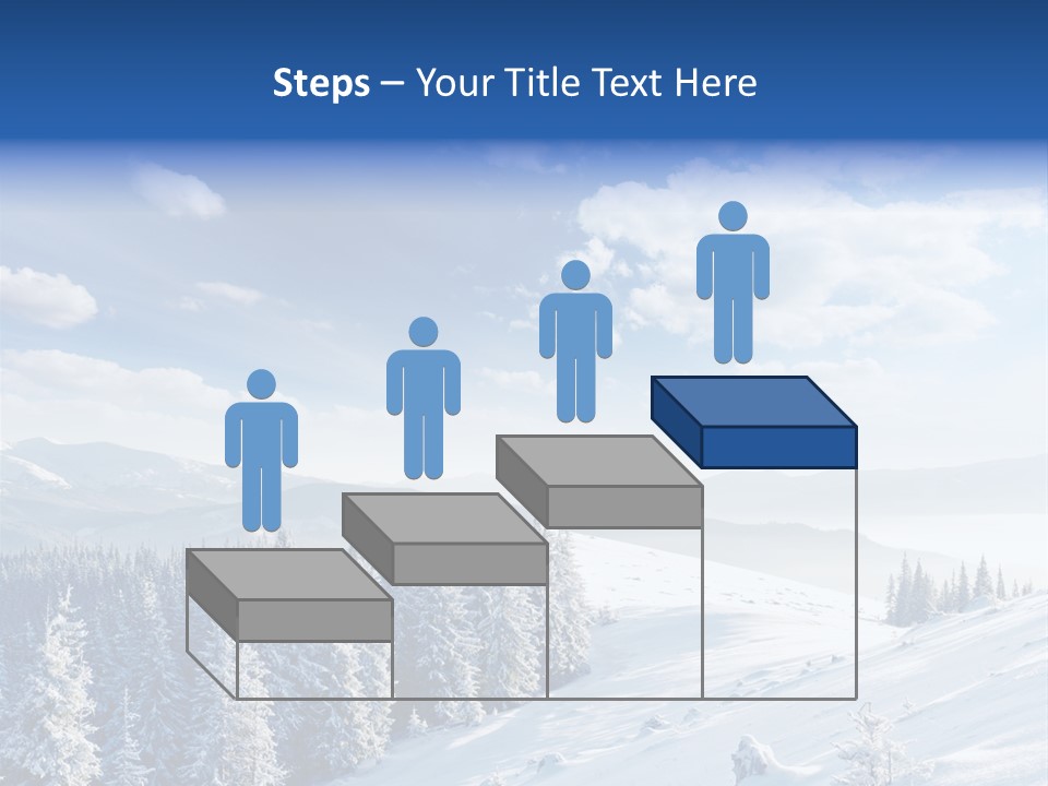 Flora Tree Hoarfrost PowerPoint Template