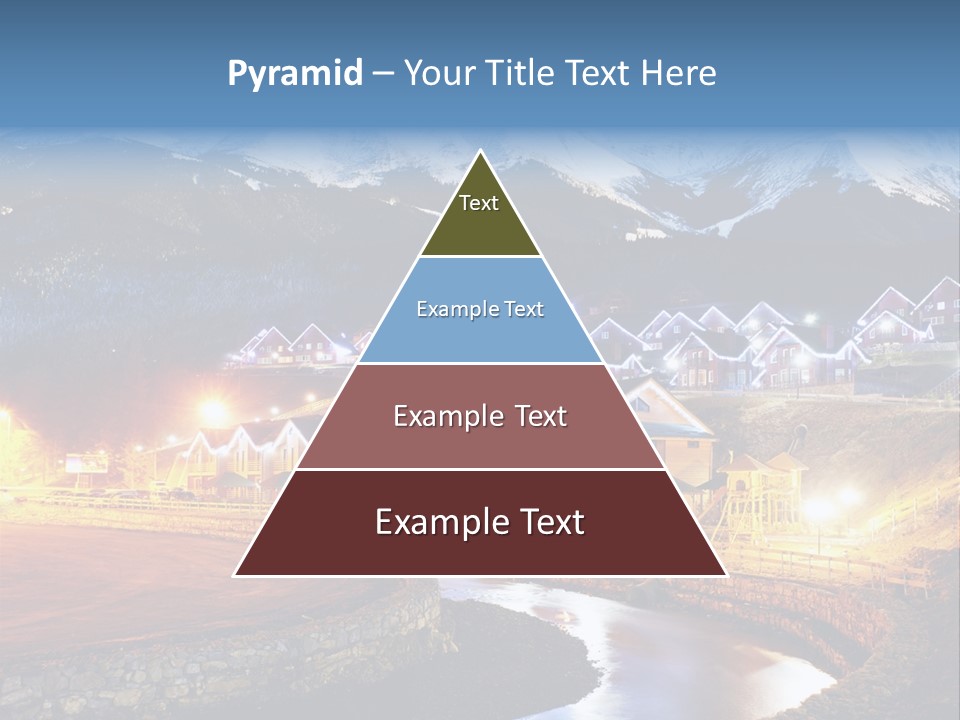 Luxury Evening Lamp PowerPoint Template